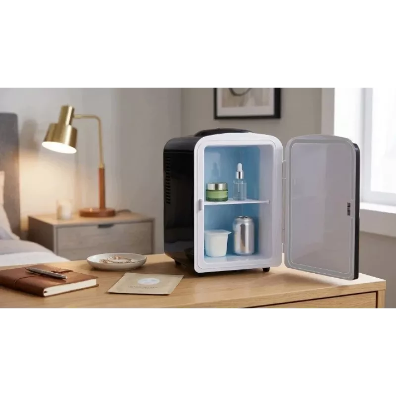 ELLE Home ESDAF101BKEU Μίνι ψυγείο 4L μαύρο