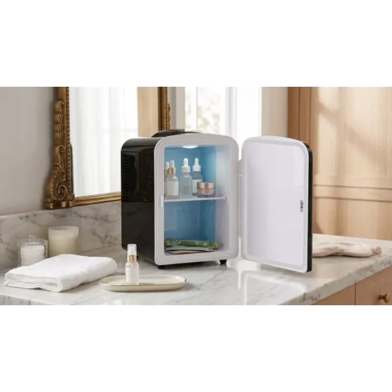 ELLE Home ESDAF101BKEU Μίνι ψυγείο 4L μαύρο