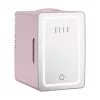 ELLE Home ESDAF01PUEU Μίνι ψυγείο με καθρέφτη μακιγιάζ LED 6L μωβ