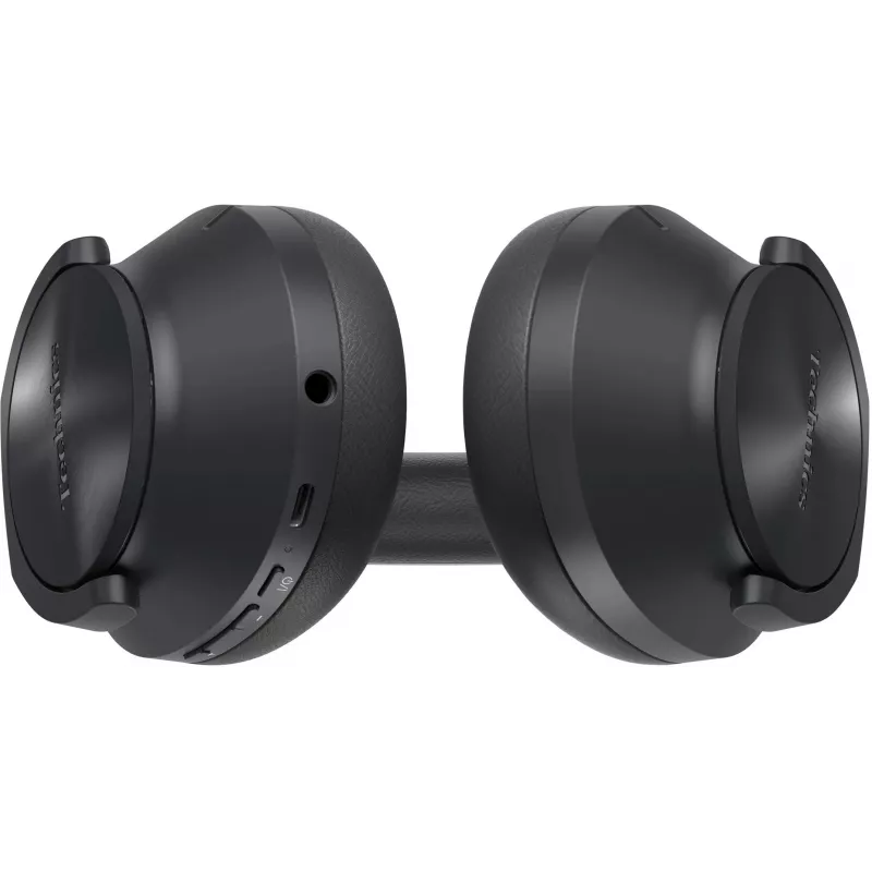 Technics EAH-A800E-K Ασύρματα Ακουστικά Over-Ear με Μικρόφωνο, Noise Cancelling, Μαύρο