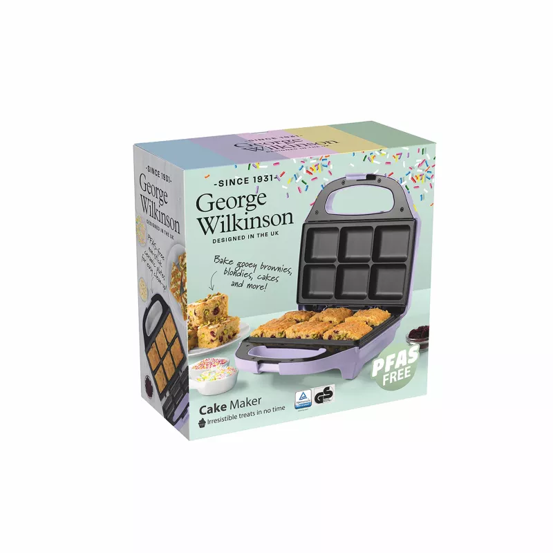 Giles & Posner EK5921GSBLVDE Μηχανή cupcakes - 700W, 7 cupcakes, Αντικολλητική, Μαύρο