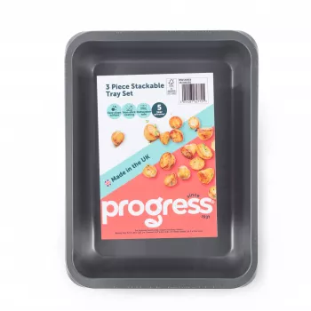 Progress BW14453 35 cm Σετ 3 στοιβαζόμενων δίσκων