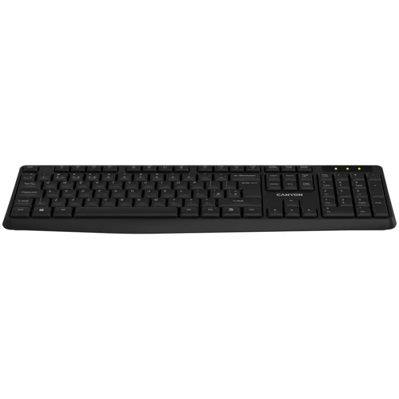 CANYON Πληκτρολόγιο KB-W01 Ασύρματο Μαύρο