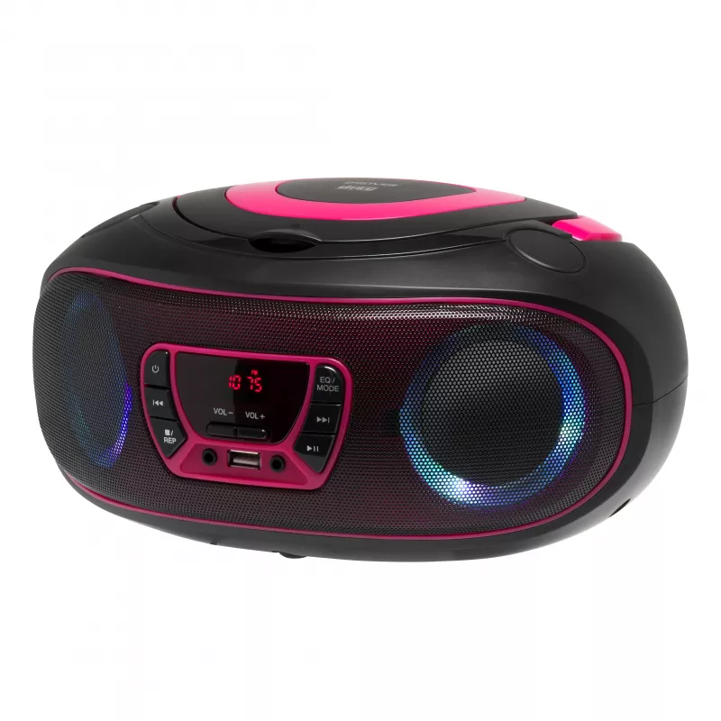 DENVER TCL-212BT φορητό boombox Ροζ