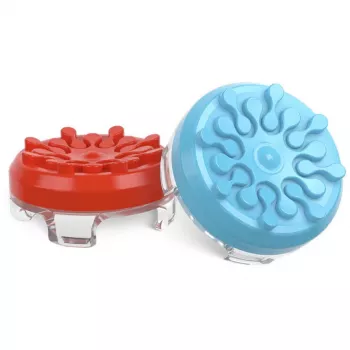 SteelSeries KontrolFreek Performance Thumbsticks Splash (κόκκινο/μπλε, 2 τεμ., για Nintendo Switch Joy-Cons & Nintendo Switch Lite)