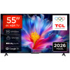 TCL 55P6L 55 inch 4K UHD LED Smart TV με Android TV, HDR10, HLG, Dolby Audio, Wi-Fi, Bluetooth