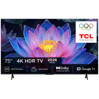 TCL 75P6L 75 inch 4K UHD LED Smart TV με Android TV και Google Assistant