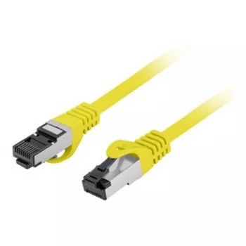 Lanberg Καλώδιο Patch S/FTP Cat.8.1 2m LSZH CU Κίτρινο Fluke getestet