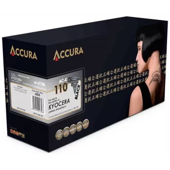 Accura συμβατό δοχείο τόνερ για Kyocera TK-1140 (μαύρο, 7200 σελίδες)