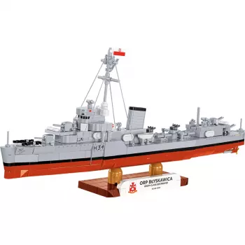 COBI ORP Błyskawica Αντιτορπιλικό Πλαστικό μοντέλο συναρμολόγησης 1:300