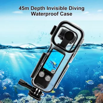 PULUZ Υποβρύχια θήκη για DJI Osmo Pocket 3, αδιάβροχη έως 45m, PU967T