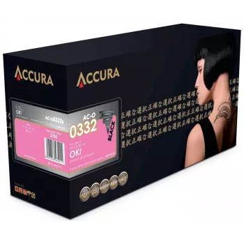 ACCURA Συμβατή Κασέτα Τόνερ Μαύρο OKI 44973536 Αντικατάσταση