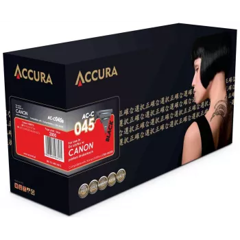 ACCURA Συμβατή Κασέτα Τόνερ Canon CRG-045HB Μαύρο High Yield