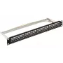 DELTA ENERGY SYSTEMS (SWITZERLAND) AG Patch Panel Keystone PP-24/RJ-FX/6AC2 - 24 θύρες Cat.6A FTP 1U μαύρο