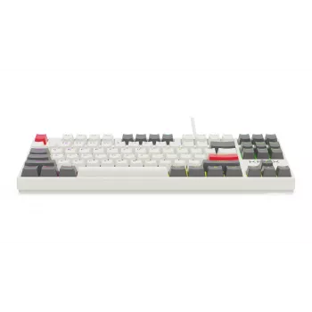 KRUX ATAX PRO RGB Creator Retro Gateron Yellow Pro μηχανικό πληκτρολόγιο (TKL, 87 πλήκτρα, Hot-Swappable, USB-C, PBT Double-Shot Keycaps, Per-Key RGB)