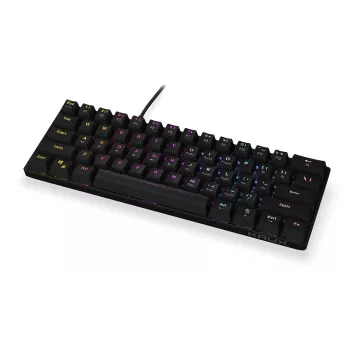 KRUX Qara 60% μηχανικό πληκτρολόγιο gaming, Outemu Red, μαύρο, KRX0137