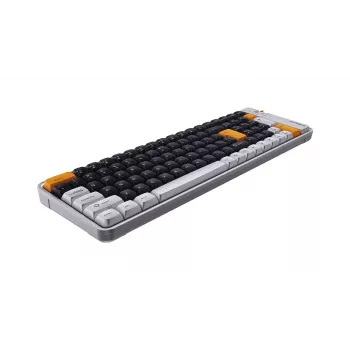 KRUX Zyro 96% μηχανικό πληκτρολόγιο Gateron Yellow PRO RGB Tri-Mode μαύρο