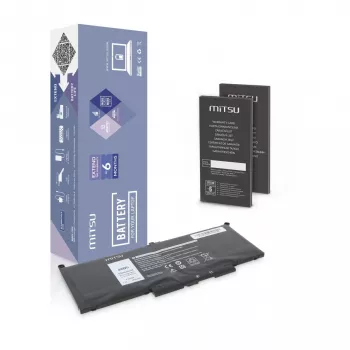 MITSU Μπαταρία για Dell Latitude 7390, 7490, 5800 mAh (44Wh) 7,6 Volt