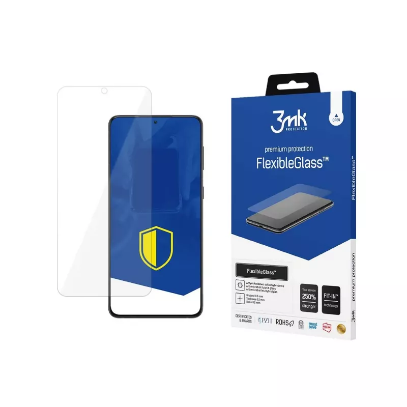 3MK Samsung Galaxy S22 Plus FlexibleGlass Υβριδικό Γυαλί Προστασίας Οθόνης