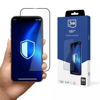 3MK VibyGlass γυαλί ασφαλείας μεμβράνη προστασίας οθόνης για Apple iPhone 13 / 13 Pro / 14 (6,1 ίντσες) - συσκευασία 5 τεμ.