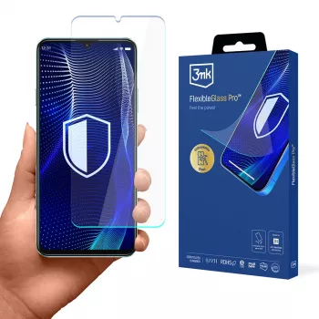 3MK PROTECTION FlexibleGlass Pro μεμβράνη προστασίας οθόνης για Huawei Nova Y72 - υβριδικό γυαλί, σκληρότητα 7H, 0,3 mm, ελαιοφοβική επίστρωση, στρογγυλεμένες άκρες 2,5D, συμβατή με θήκη, αυτοθεραπευόμενη