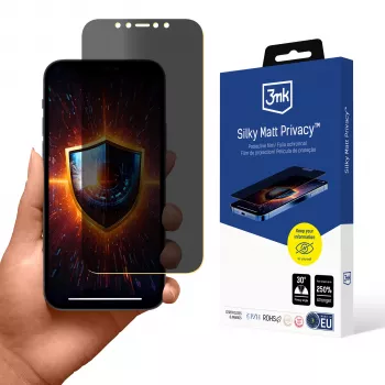 3mk Silky Matt Privacy Screen Protector για Apple iPhone 12/12 Pro