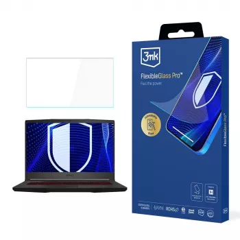 3MK PROTECTION MSI Bravo 15 15.6 inch υβριδικό γυαλί προστασίας οθόνης (FlexibleGlass Pro)