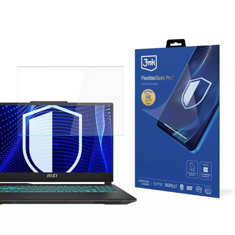 3MK PROTECTION MSI Cyborg A12 - έως 17 3mk FlexibleGlass Pro Μεμβράνη προστασίας οθόνης