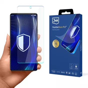 3MK PROTECTION FlexibleGlass Pro υβριδικό γυαλί προστασίας οθόνης για Tecno Camon 20 Pro 5G / 20s Pro 5G