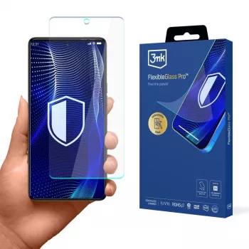 3MK PROTECTION FlexibleGlass Pro υβριδικό γυαλί προστασίας οθόνης για Tecno Camon 20 Pro 5G / 20s Pro 5G
