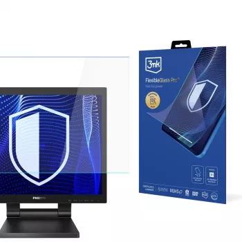 3MK PROTECTION FlexibleGlass Pro Μεμβράνη προστασίας οθόνης για Philips 172B9TL Monitor (17 ίντσες, 5:4, Hybrid-Glas, σκληρότητα 7H, 0,3 mm, διάφανο)