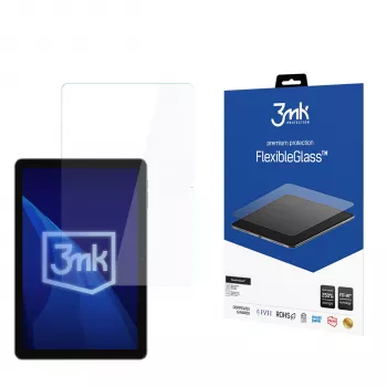 3MK PROTECTION FlexibleGlass Μεμβράνη προστασίας οθόνης για Blackview Tab 30 (10,1 ίντσες) - Κρυστάλλινα διαφανές, σκληρότητα 7H, πάχος 0,3 mm