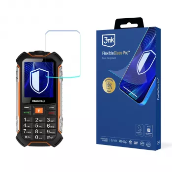 MyPhone Hammer Boost - 3mk FlexibleGlass Pro υβριδικό γυαλί προστασίας οθόνης
