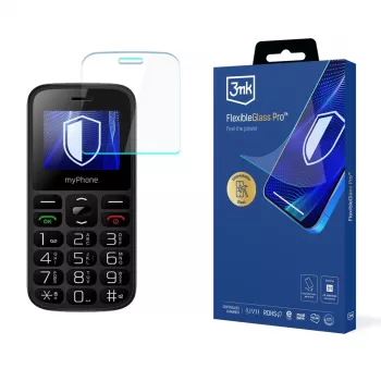 MyPhone Halo A - 3mk FlexibleGlass Pro υβριδικό γυαλί προστασίας οθόνης (Διαφανές)