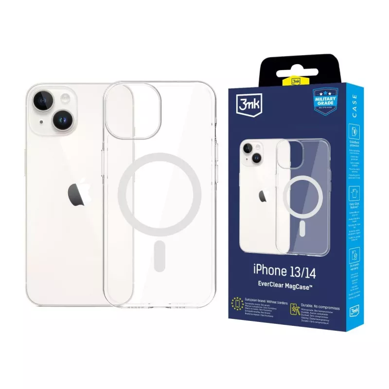 Apple iPhone 13/14 - 3mk EverClear MagCase Διαφανές