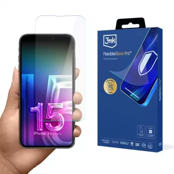 3MK FlexibleGlass Pro προστασία οθόνης για Apple iPhone 15 Pro