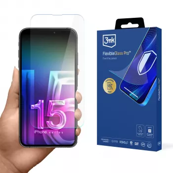 3MK FlexibleGlass Pro μεμβράνη προστασίας οθόνης για Apple iPhone 15 Pro Max