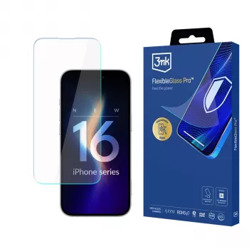 3MK FlexibleGlass Pro υβριδικό γυαλί προστασίας οθόνης για Apple iPhone 16 Pro
