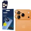 3MK HARDY Lens Protection Pro Orange για Apple iPhone 17 Pro / 17 Pro Max