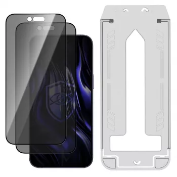 3MK PROTECTION Apple iPhone Air - 3mk Hardy Privzone 9H Μεμβράνη Προστασίας Οθόνης Απορρήτου από Σκληρυμένο Γυαλί