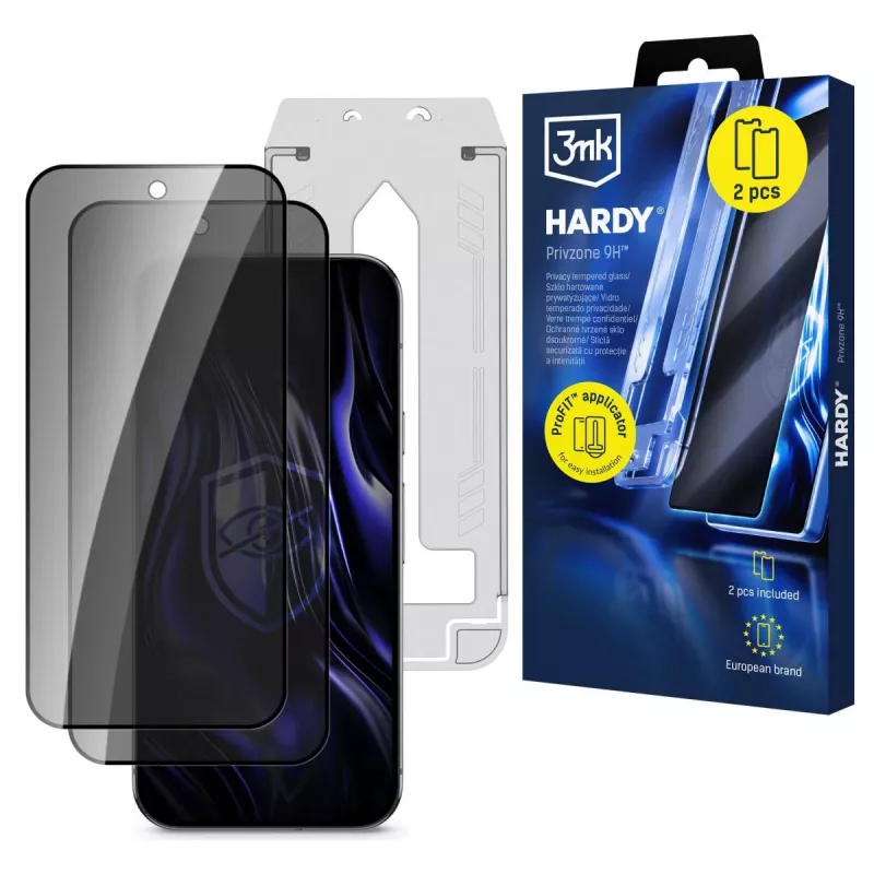 3MK PROTECTION Google Pixel 9 Pro Hardy Privzone 9H μεμβράνη προστασίας οθόνης απορρήτου