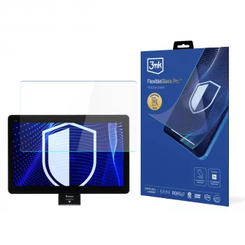 3MK PROTECTION Newland NQuire 1500 Mobula II FlexibleGlass Pro Μεμβράνη προστασίας οθόνης (10,1 ίντσες, υβριδικό γυαλί, 7H, 0,3 mm, ελαιοφοβική, αντιδακτυλική, αντιχαρακτική, αντιθραυστική, στρογγυλεμένες γωνίες, στεγνή τοποθέτηση, χωρίς φυσαλίδες, 1 συσκευασία)