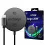 3mk incharge Align Qi2.2 25W για Apple μαύρο
