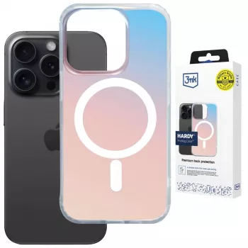 3MK PROTECTION Apple iPhone 15 Pro - 3mk Hardy PrisMag Case Μαύρο