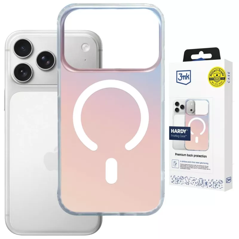 3MK PROTECTION Apple iPhone 17 Pro Max - 3mk Hardy PrisMag Case Μαύρο