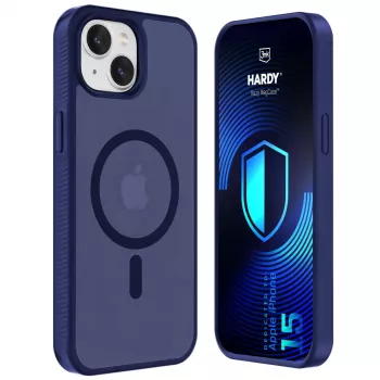 3MK PROTECTION Apple iPhone 15 - 3mk Hardy Hazy MagCase μπλε