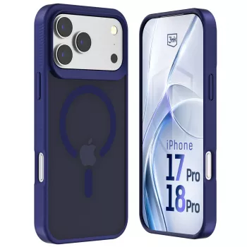 3MK PROTECTION Apple iPhone 17 Pro - 3mk Hardy Hazy MagCase μπλε