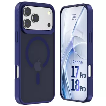 3MK PROTECTION Apple iPhone 17 Pro - 3mk Hardy Hazy MagCase μπλε