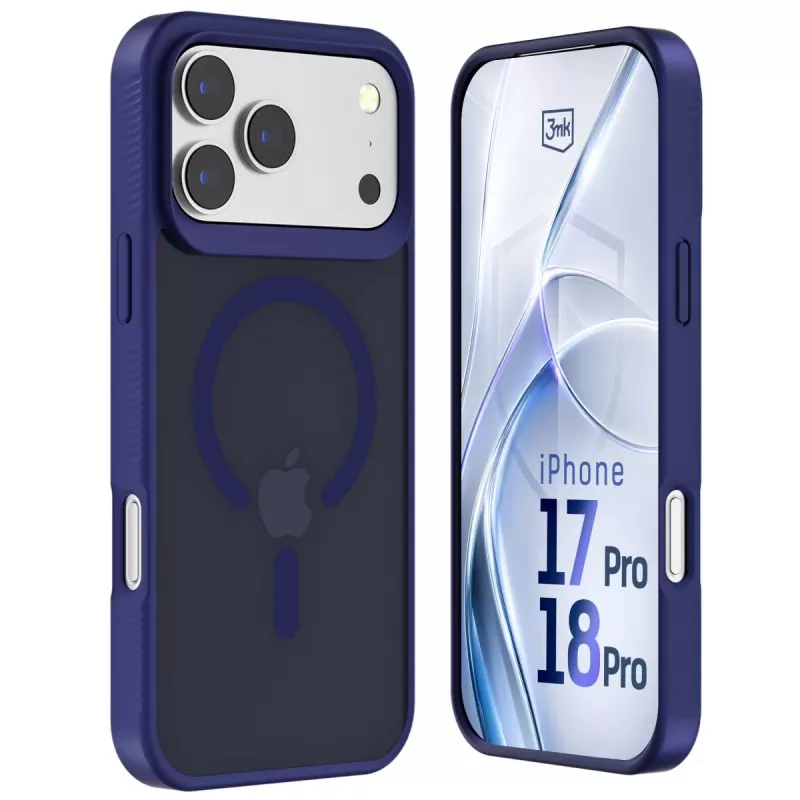 3MK PROTECTION Apple iPhone 17 Pro - 3mk Hardy Hazy MagCase μπλε
