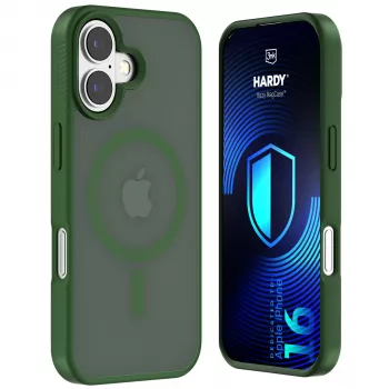 3MK PROTECTION Apple iPhone 16 - 3mk Hardy Hazy MagCase πράσινο
